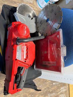 M18 FUEL ONE-KEY 18V Lithium-Ion Brushless Cordless 9 in. Cut Off Saw (Tool-Only)