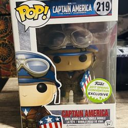 CAPTAIN AMERICA (FUNKO 2017 SPRING EXCLUSIVECONVENTION 