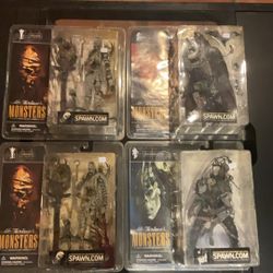 Mcfarlanes Monsters Lot Frankenstein The Mummy Dracula