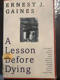 A lesson before dying