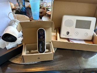 Camara Doorbell And Wall Monitor