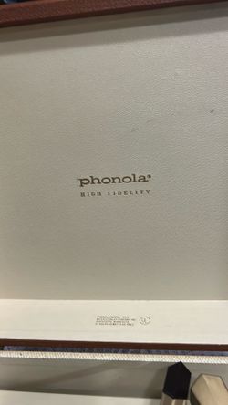 Phonola record player