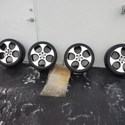 5 X VW Detroit Wheels 18" 5x112 51mm Offset