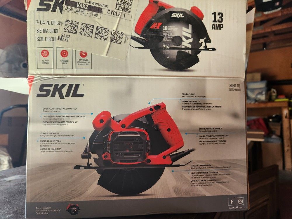 Skil Saw - 13 Amp - New