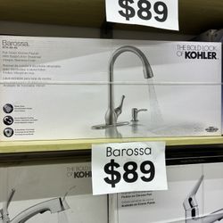 Kohler Barossa Pull-Down Kitchen Faucet