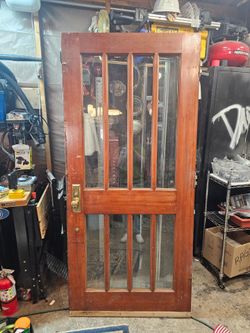 Solid Wood Entry Door 80x36