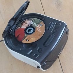 Sony Stereo Clock Radio CD Player 