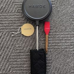 Waffle Maker Cast Iron Nontoxic 