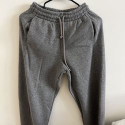 Grey Zara joggers with silver glitter detailing