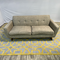 ( Delivery Available ) Joybird Hughes Light Gray Sofa