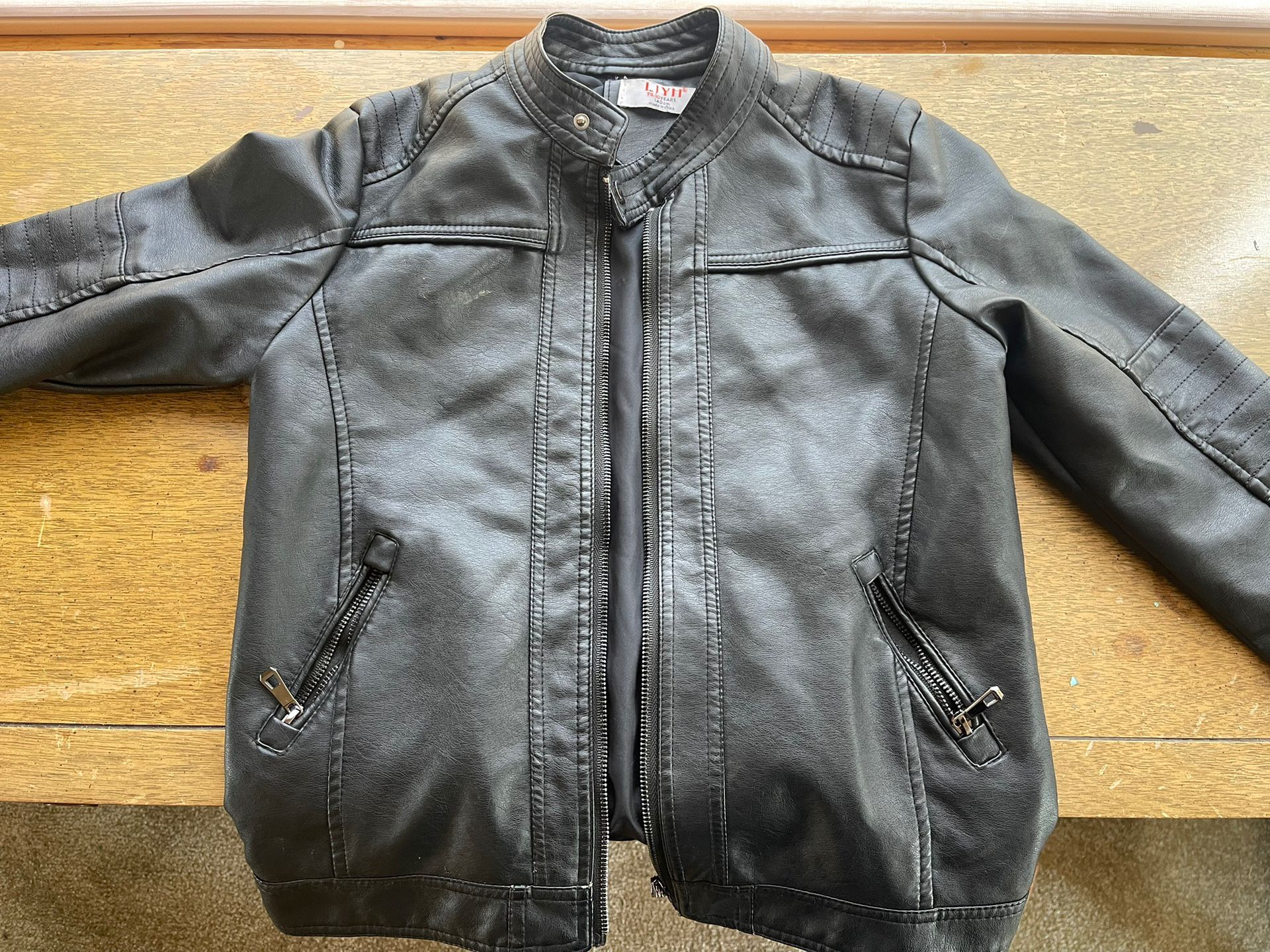 Boys Leather Jacket