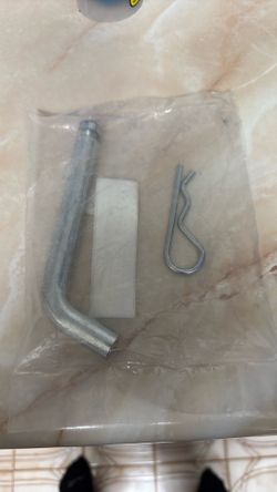 Hitch pin.
