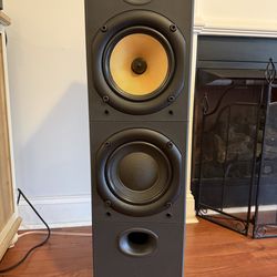 Bowers and Wilkins DM603 S2 floor standing speakers