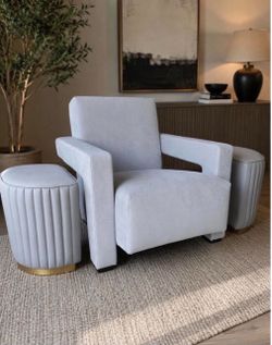 Office lounge chair, accent office Lounge gray Chair J-24