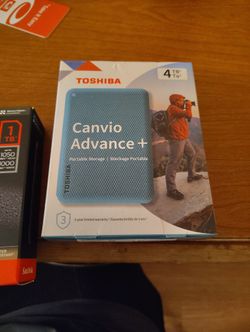 Toshiba canvio advance 4tb portable storage