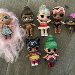 Lot Of LOL dolls