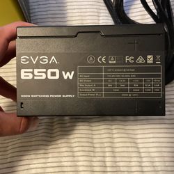650 Evga Power Supply