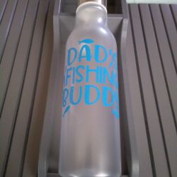 Fishing Containers For Dad & Son 9" Tall ...