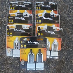 Master Lock M530XTLH Magnum Solid Steel Keyed Alike Padlocks 1-Pack 2-Count