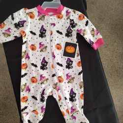 NEW CAT and PUMPKIN Newborn  Halloween Outfit