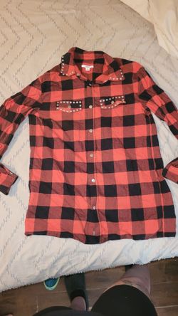 Bar 111 studded flannel