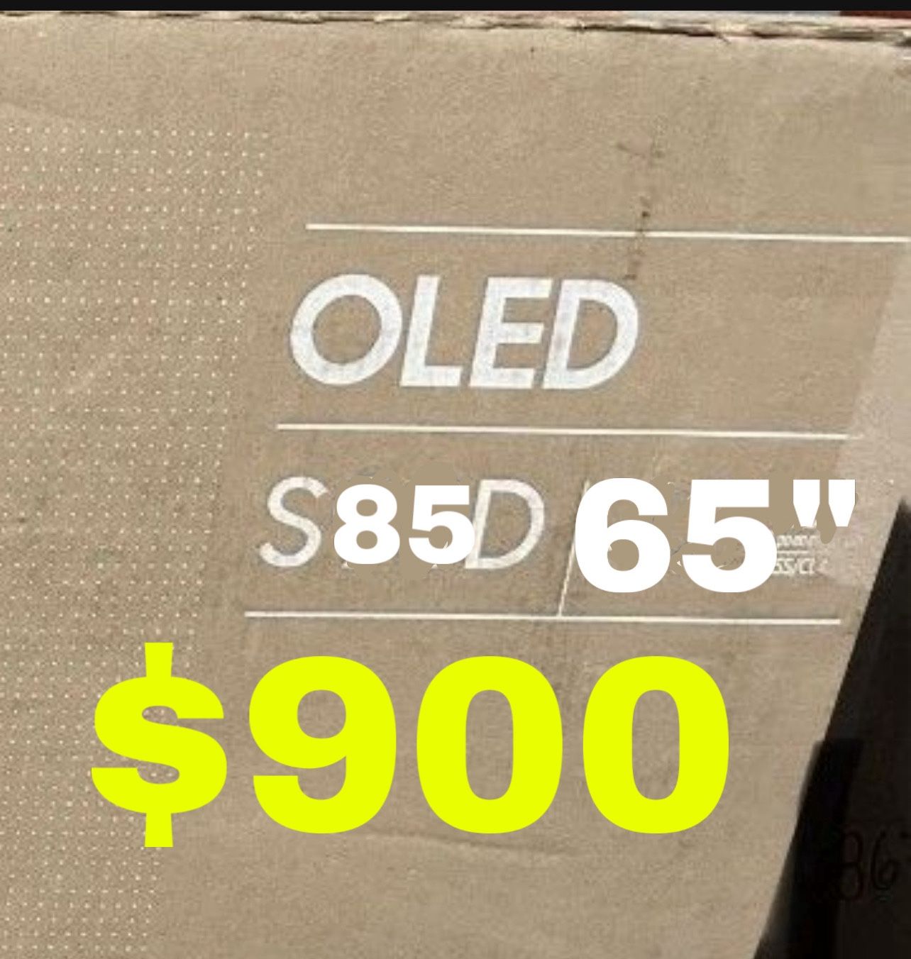 Samsung 65 OLED 120Hz 4K TV