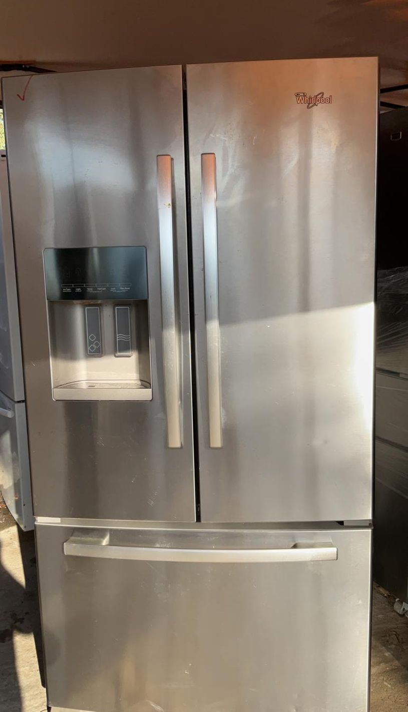 Whirlpool French Door Stainless Steel Fridge