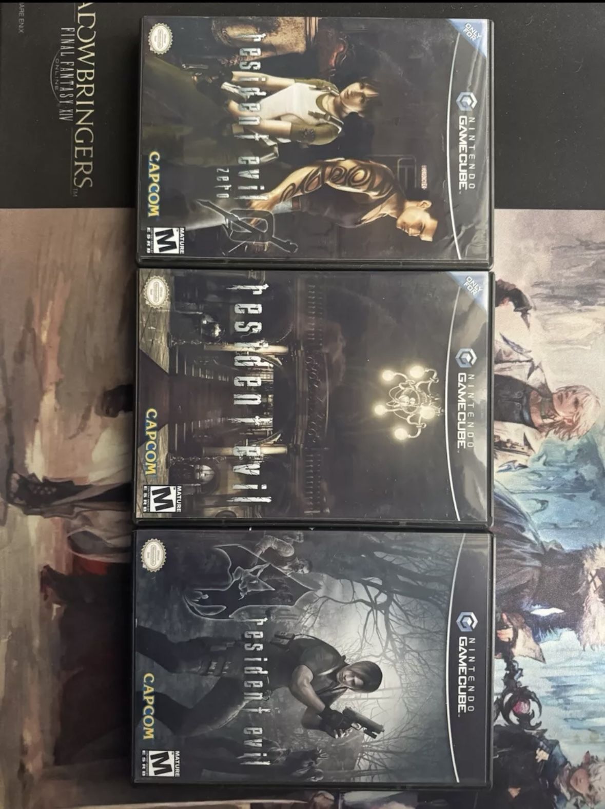 Resident Evil 0, 1, and 4 GameCube (Tested)