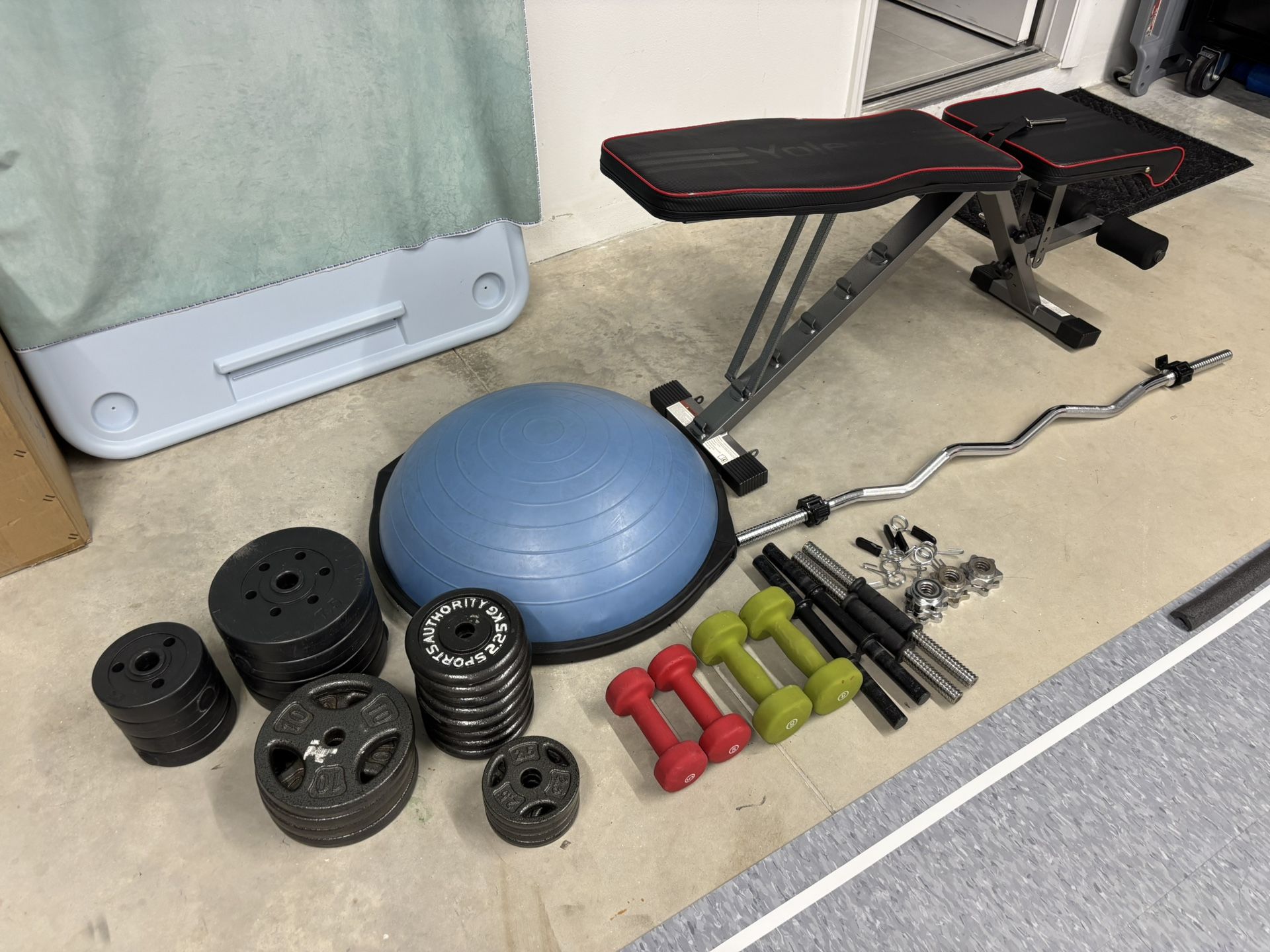 Exercise equipments weight And More