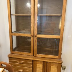 Oak China Cabinet