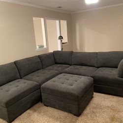 Couch (6-piece + Ottoman)