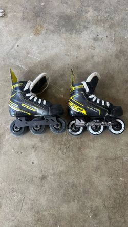 CCM super tracks roller blades