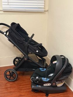 Cybex Stroller 3 in 1, bassinet stroller and car seat, with car seat adapters
