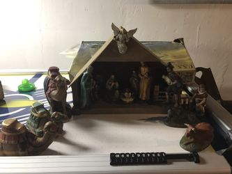 Nativity set