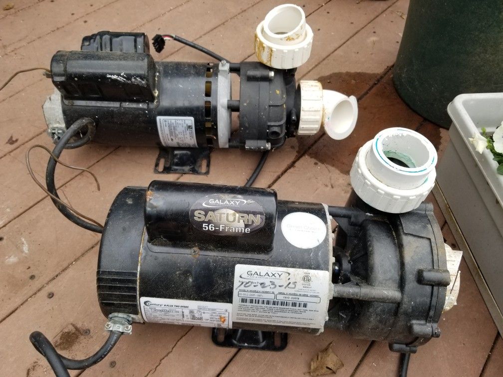 (2) Saturn 2" Spa Pump