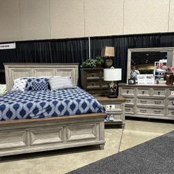 4PC King Bedroom Set 🔥 Same Day Delivery 🚚 