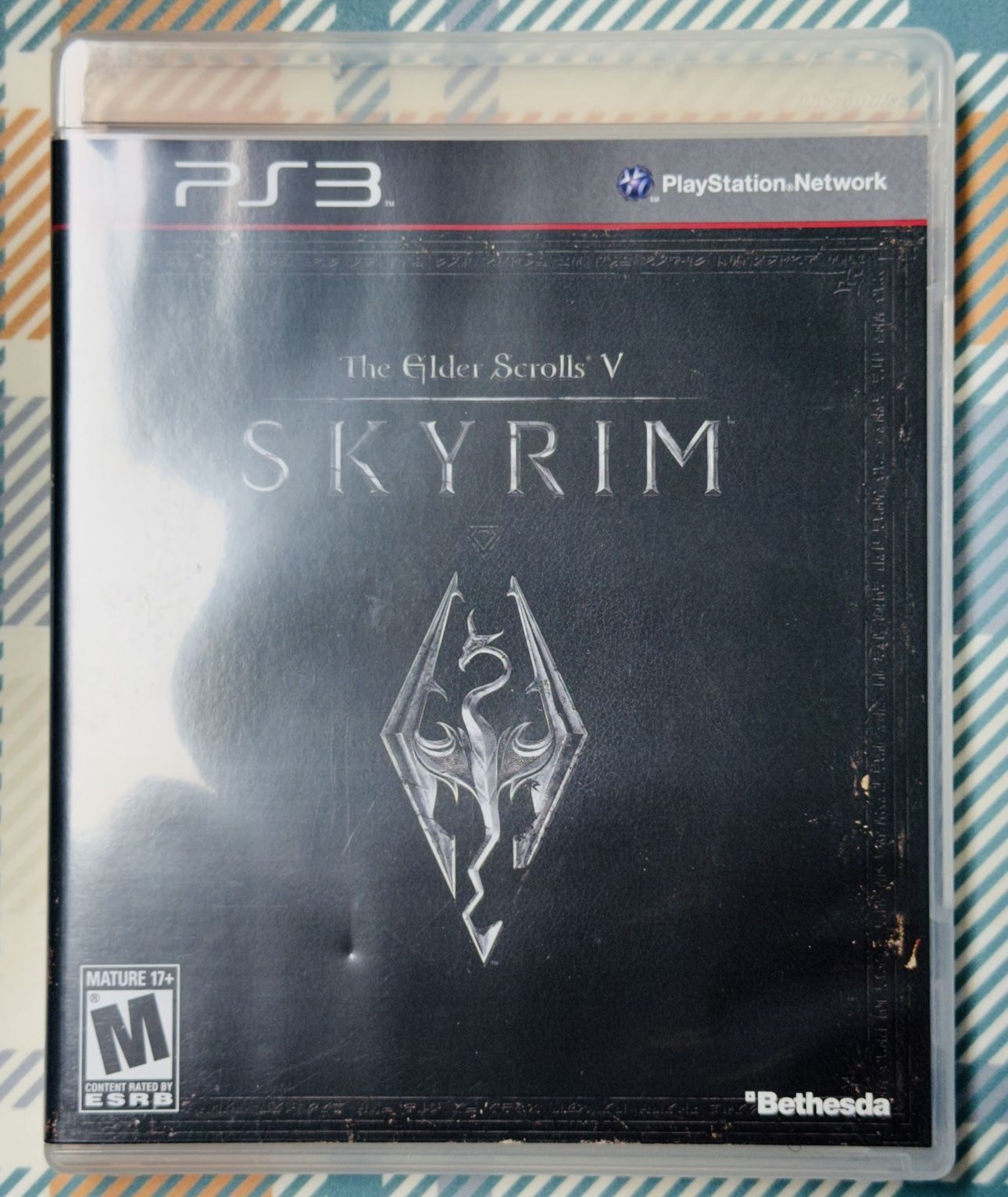 PS3 Game. The Elder Scrolls V: Skyrim (PlayStation 3, 2011) With Map/Case Tested