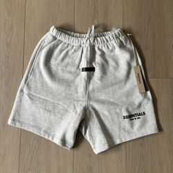 Light Oatmeal Essentials Shorts Size(S-XL)