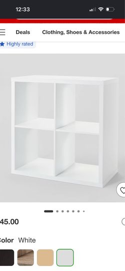 Target 4 compartment organizer