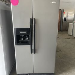 2 Refrigerators Whirpool Side By Side $350 Each 