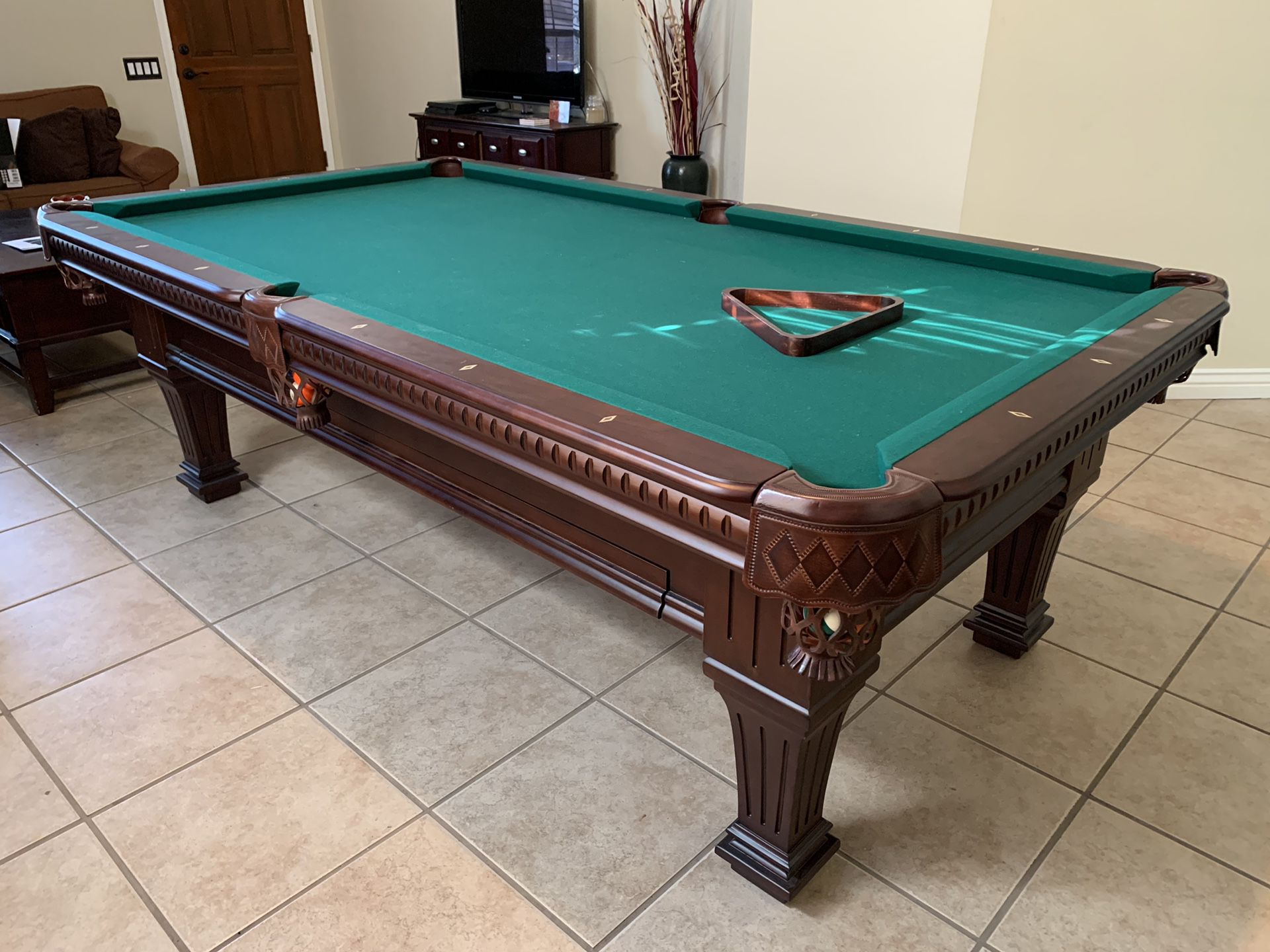 Imperial Ramsey 8 ft Walnut Pool Table