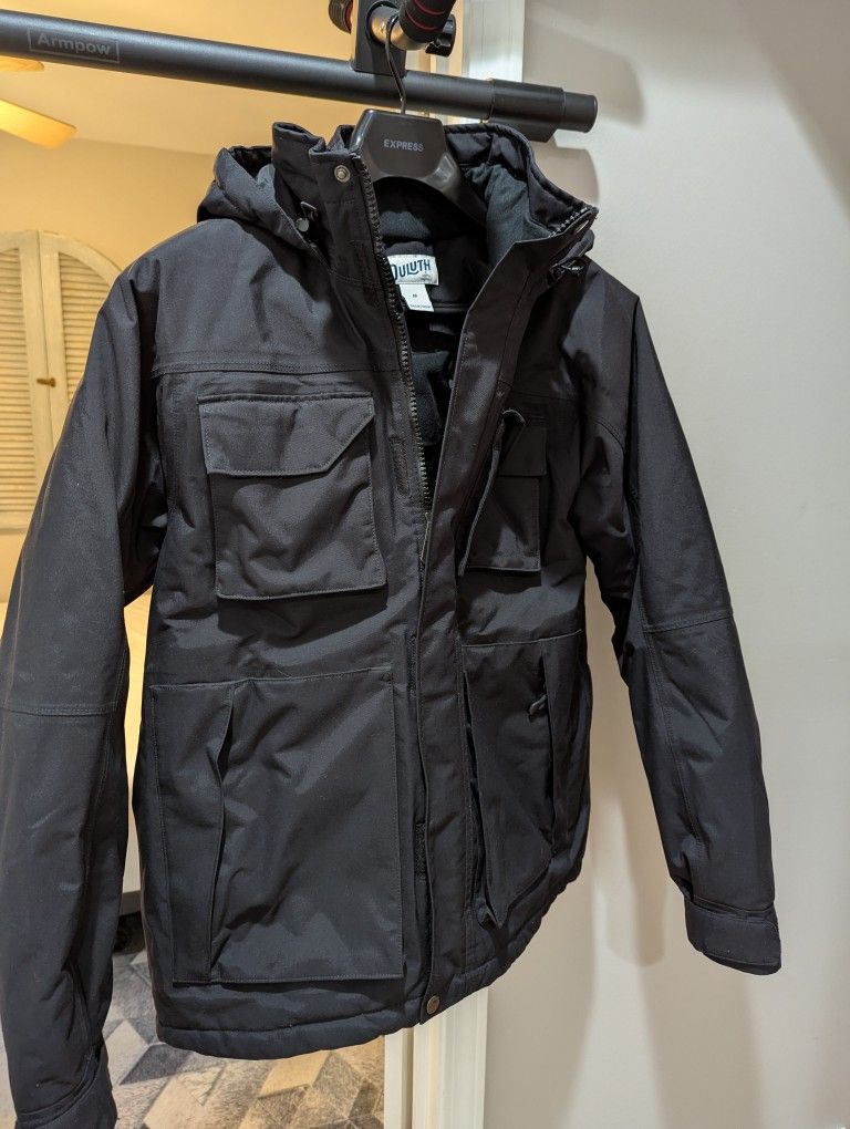Men's Size M Duluth Trading Company Waterproof Insulated Parka