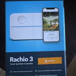 Rachio 3 - 8 Zones Smart WiFi Sprinkler System