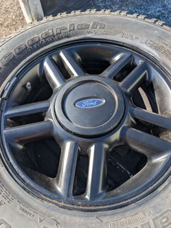 Ford truck wheels and tires stock mags