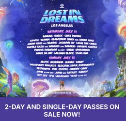 Lost In Dreams - 2 Ticket For Sunday - 120