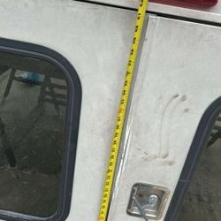 Aluminum bed cover Work/camper