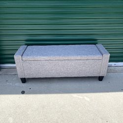 Grey Fabric Storage Chase