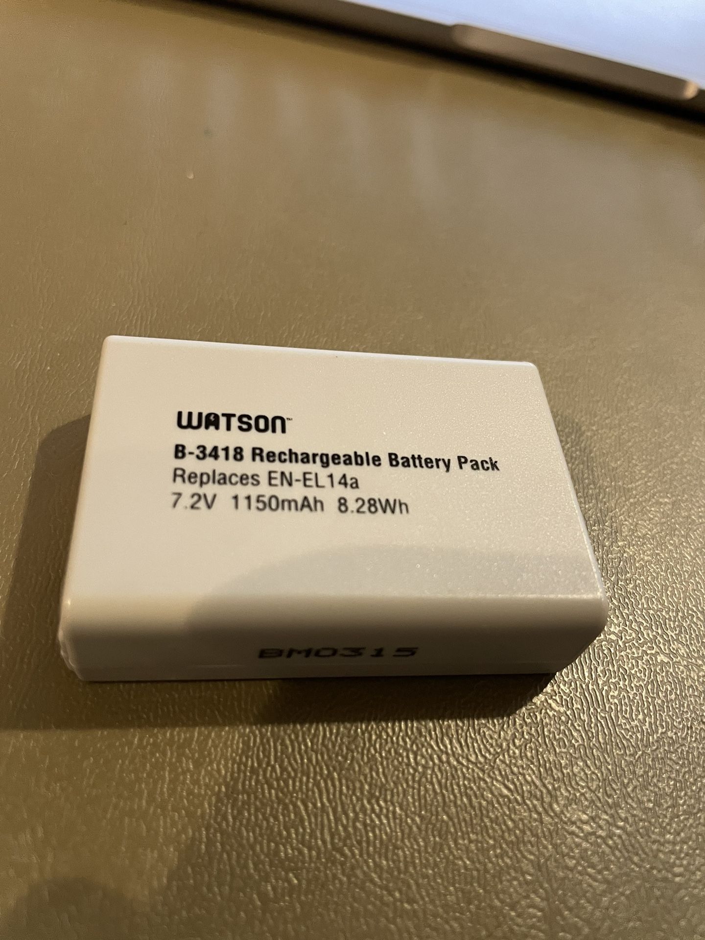 Watson B-3418 rechargeable battery (e)