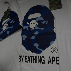 Light Blue Bape Tee 