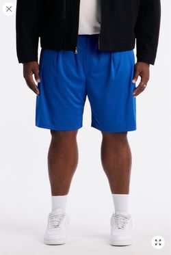 Men's fashion nova easy flow pleated shorts size 3XL
